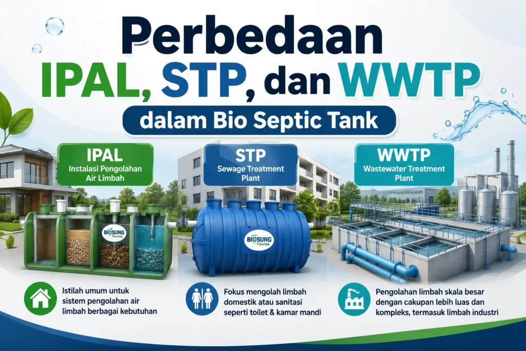 Perbedaan IPAL STP dan WWTP